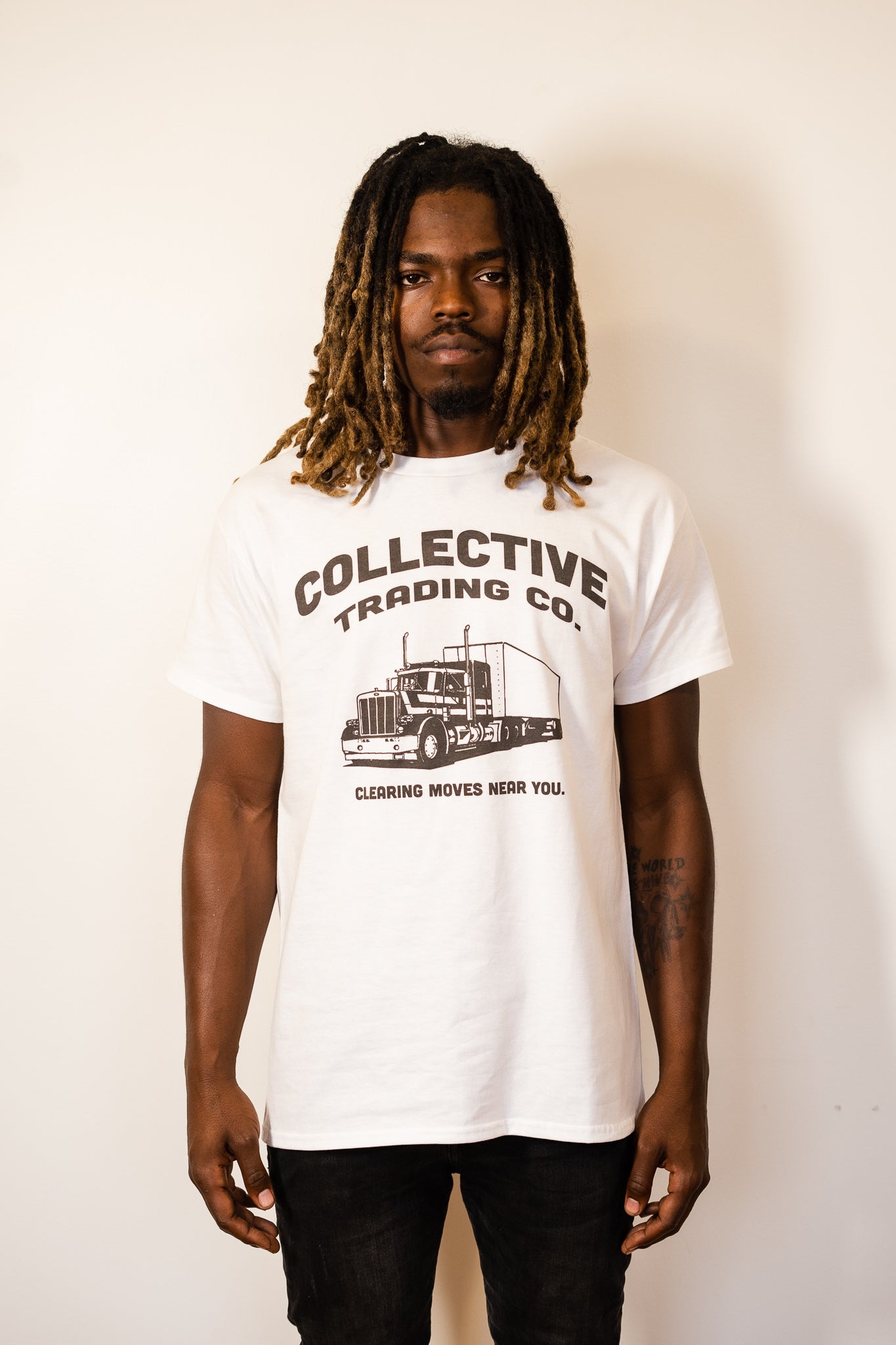 Collective Trading Co. Tee (White)