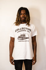 Load image into Gallery viewer, Collective Trading Co. Tee (White)
