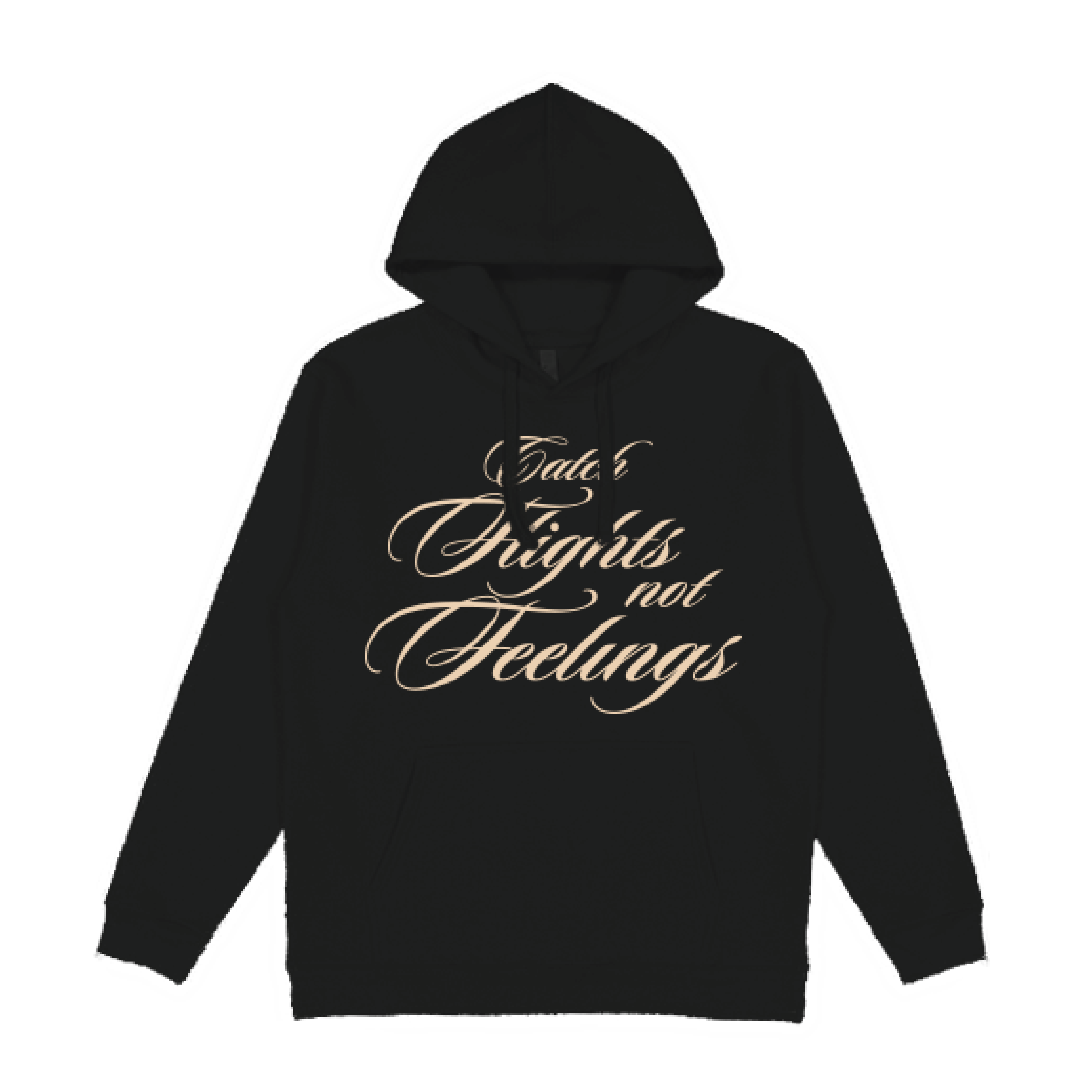 Catch Flights Not Feelings Hoodie (Black)