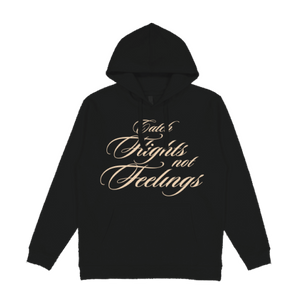 Catch Flights Not Feelings Hoodie (Black)