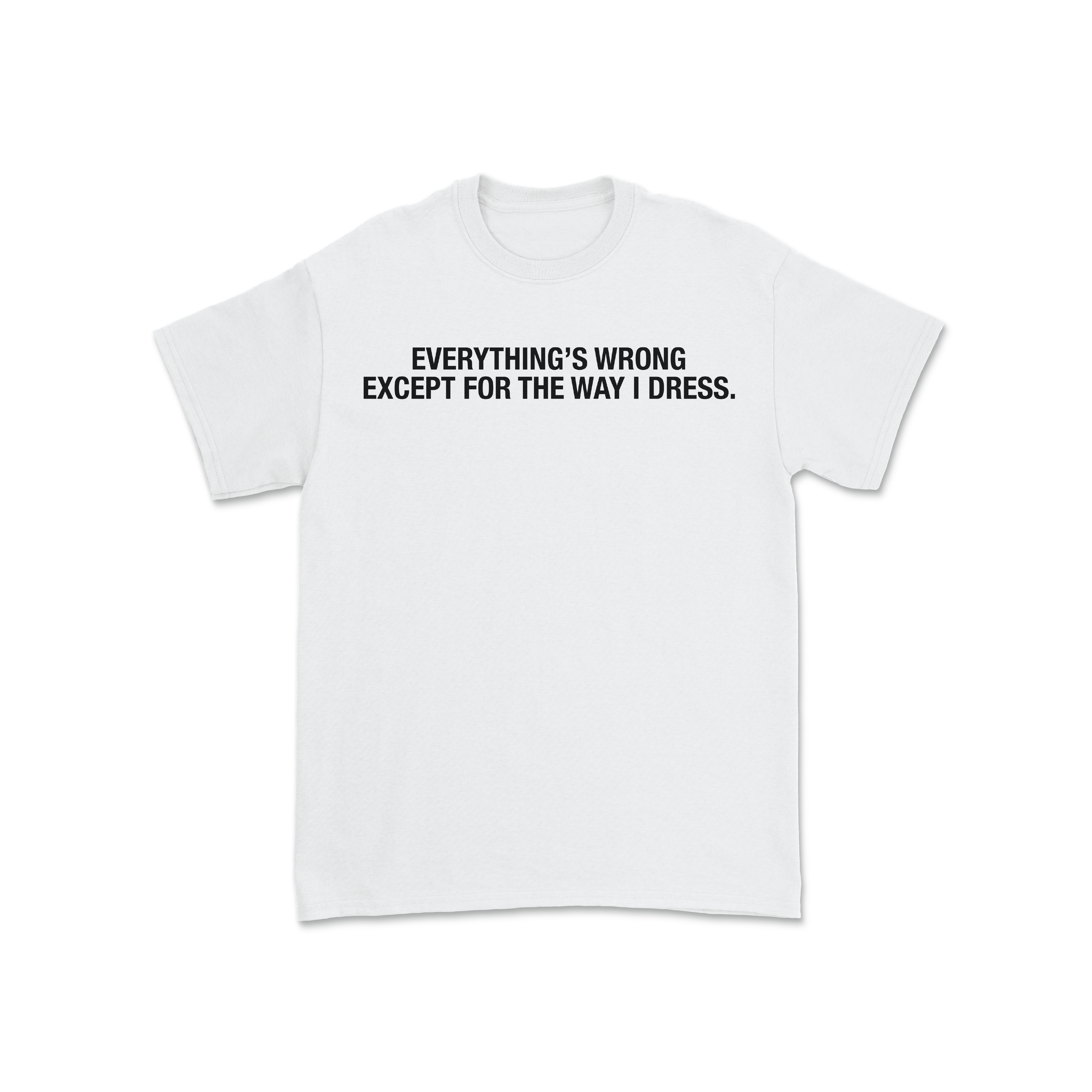 *Message Tee (White)