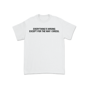 Message Tee (White) – dreamxcollective